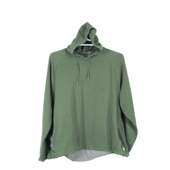LL Bean Explorer Pullover Hooded Sweatshirt Cotton Blend Green Size XXL - Picture 1 of 9